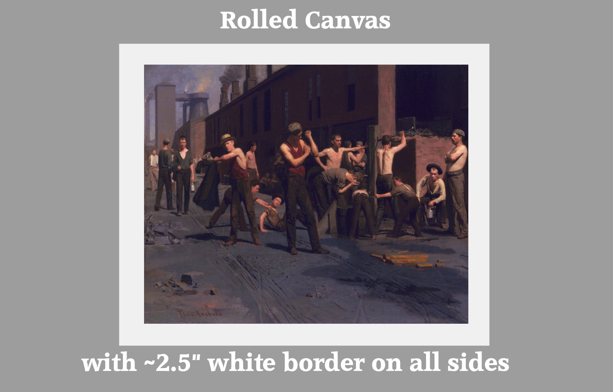 Thomas Anshutz, The Ironworkers' Noontime