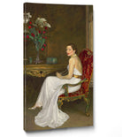 The Lady in White, Viscountess Wimborne (1939), John Lavery
