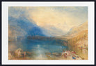 William Turner Print, The Lake of Zug (1843)