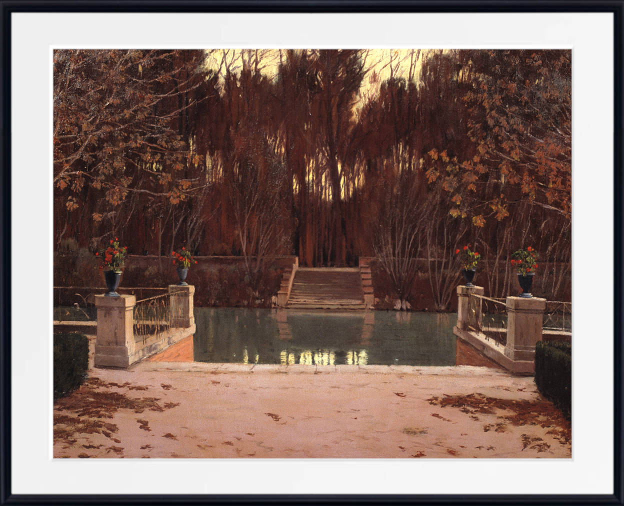 Santiago Rusinol Print, The Landing Stage (1911)