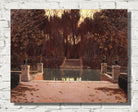 Santiago Rusinol Print, The Landing Stage (1911)