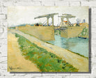 Vincent Van Gogh Print, The Langlois bridge (1888)