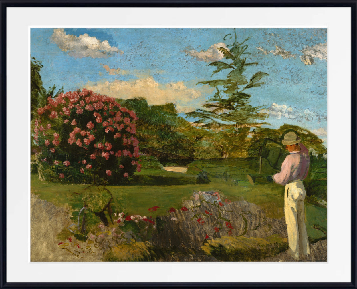 The Little Gardener (1866), Frederic Bazille