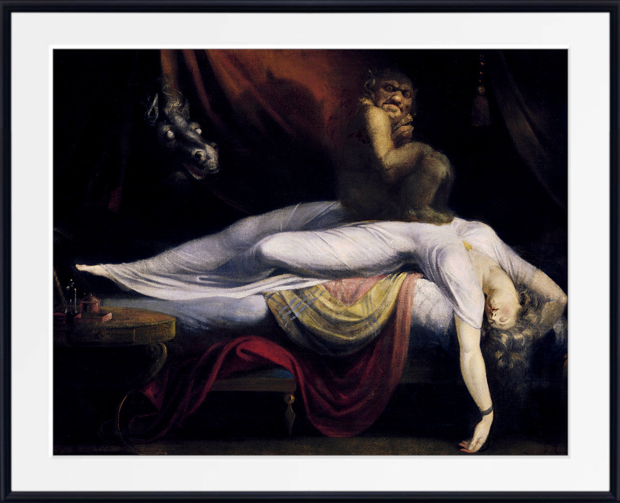 Henry Fuseli Fine Art Print, The Nightmare