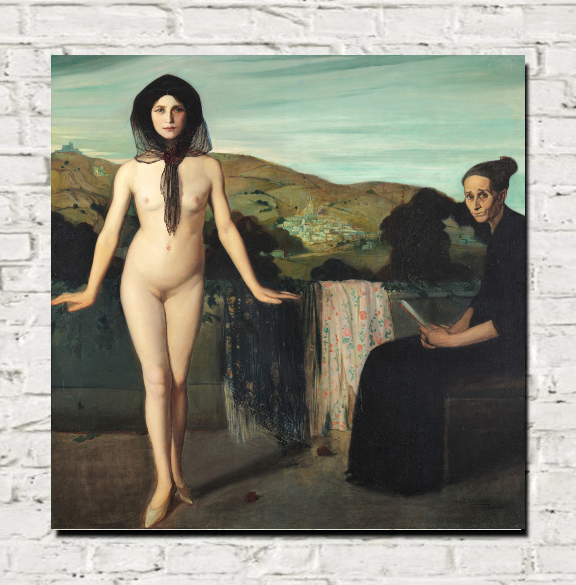 The Nude Ballerina (1907) by Angel Zarraga