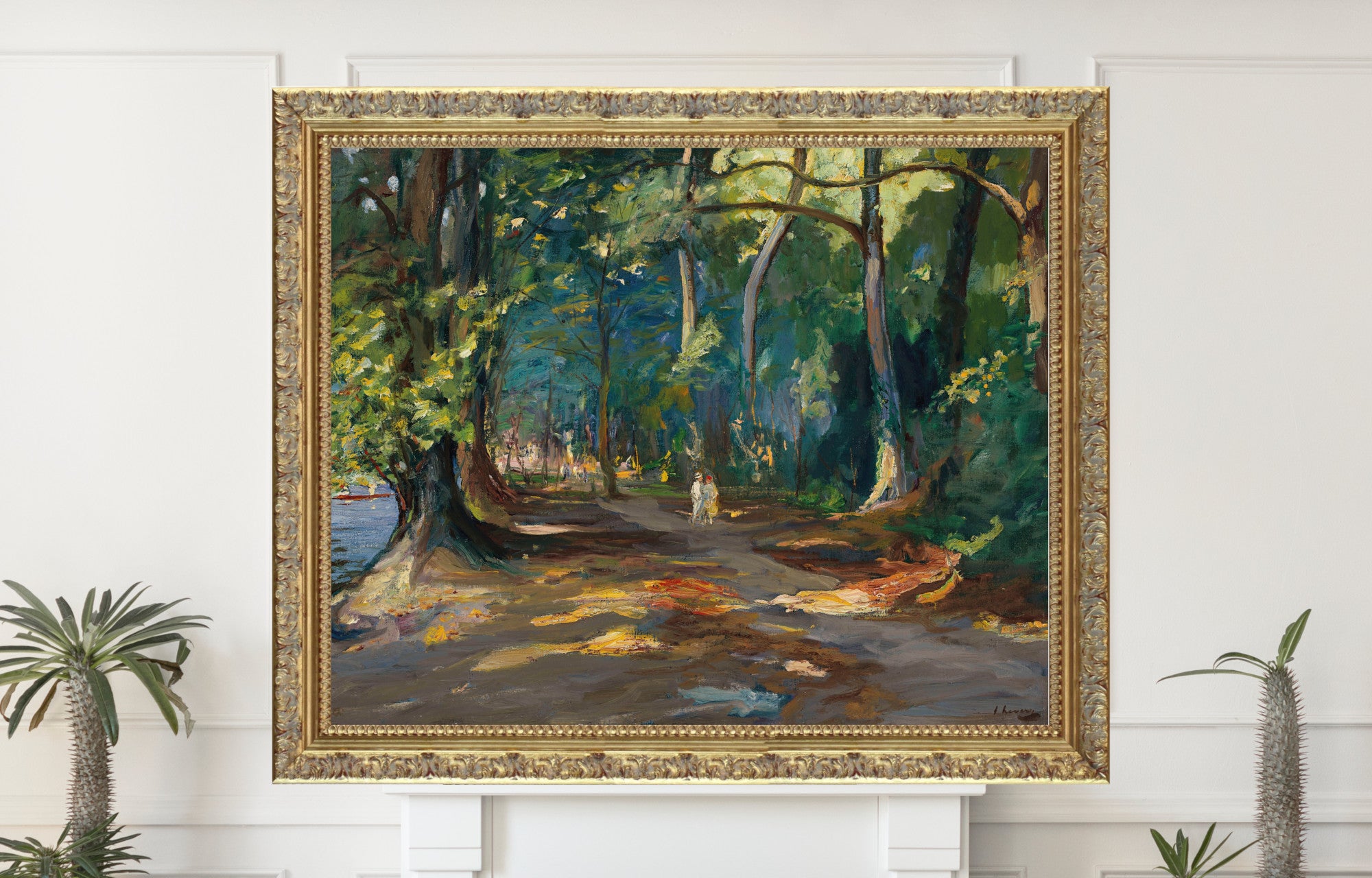 The Path by the River, Maidenhead (1919), John Lavery