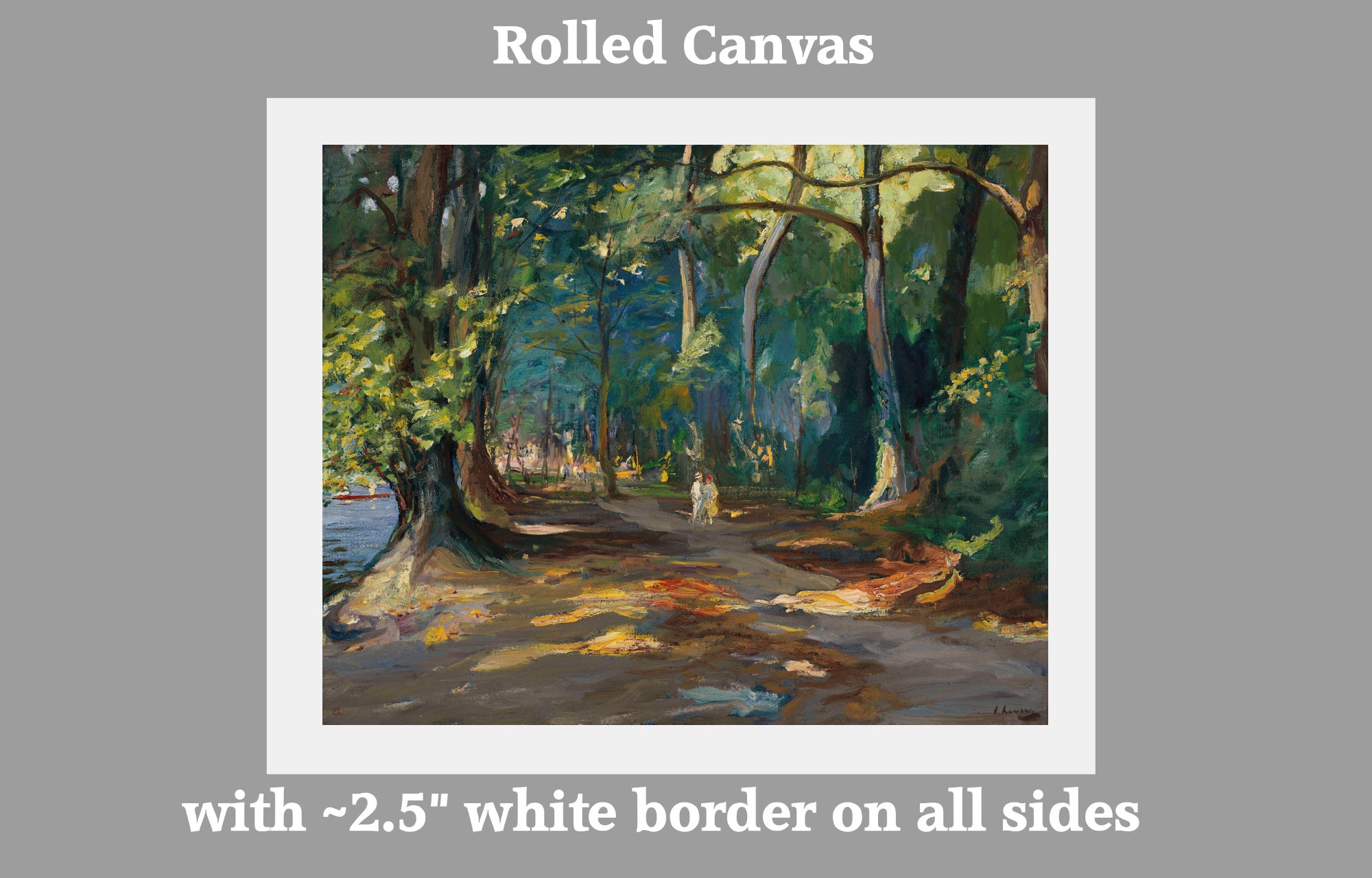 The Path by the River, Maidenhead (1919), John Lavery