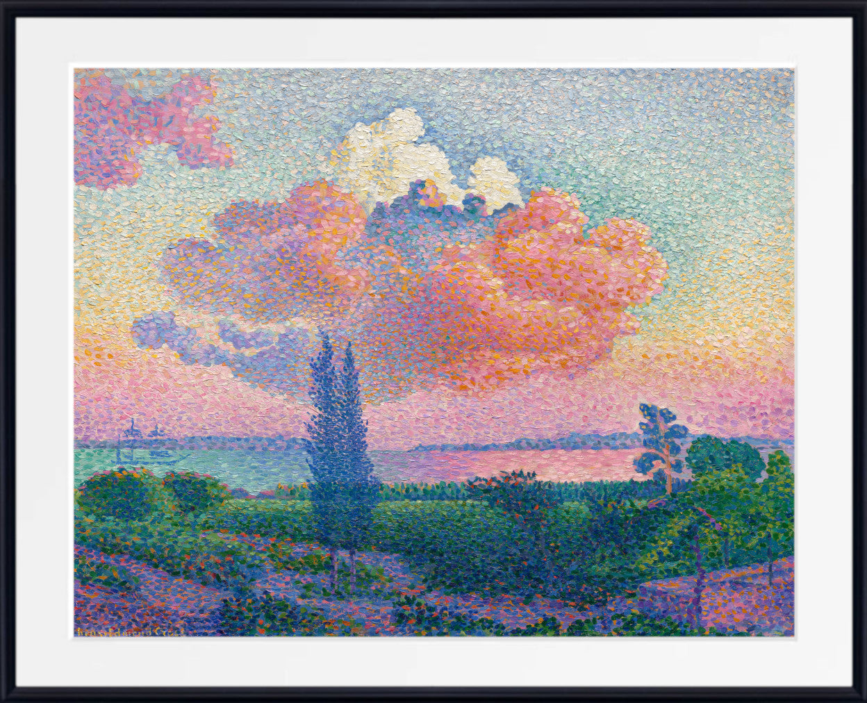 The Pink Cloud (Le Nuage rose) by Henri-Edmond Cross