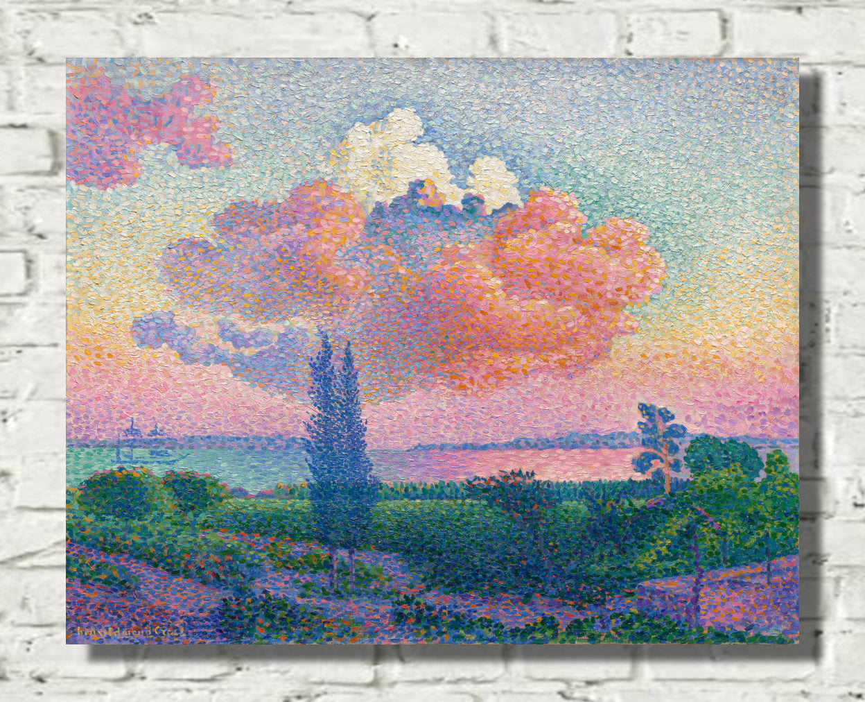 The Pink Cloud (Le Nuage rose) by Henri-Edmond Cross