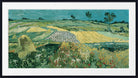 The Plain of Auvers - Wheat Fields near Auvers by Vincent van Gogh