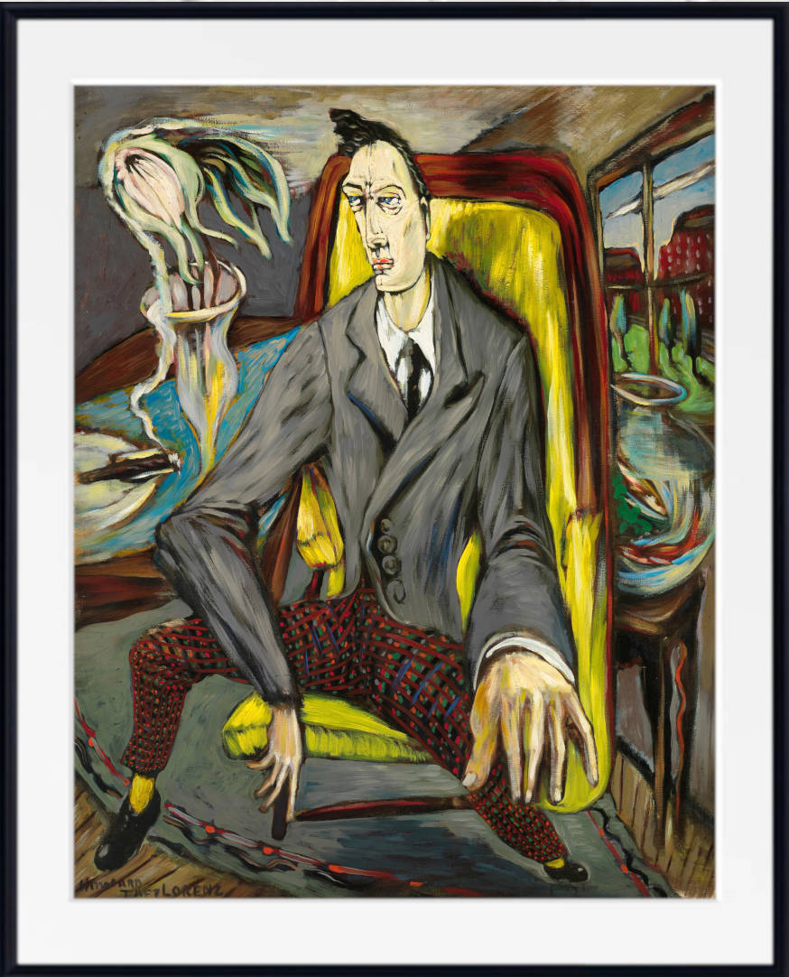 Howard Taft Lorenz Print, The Poet