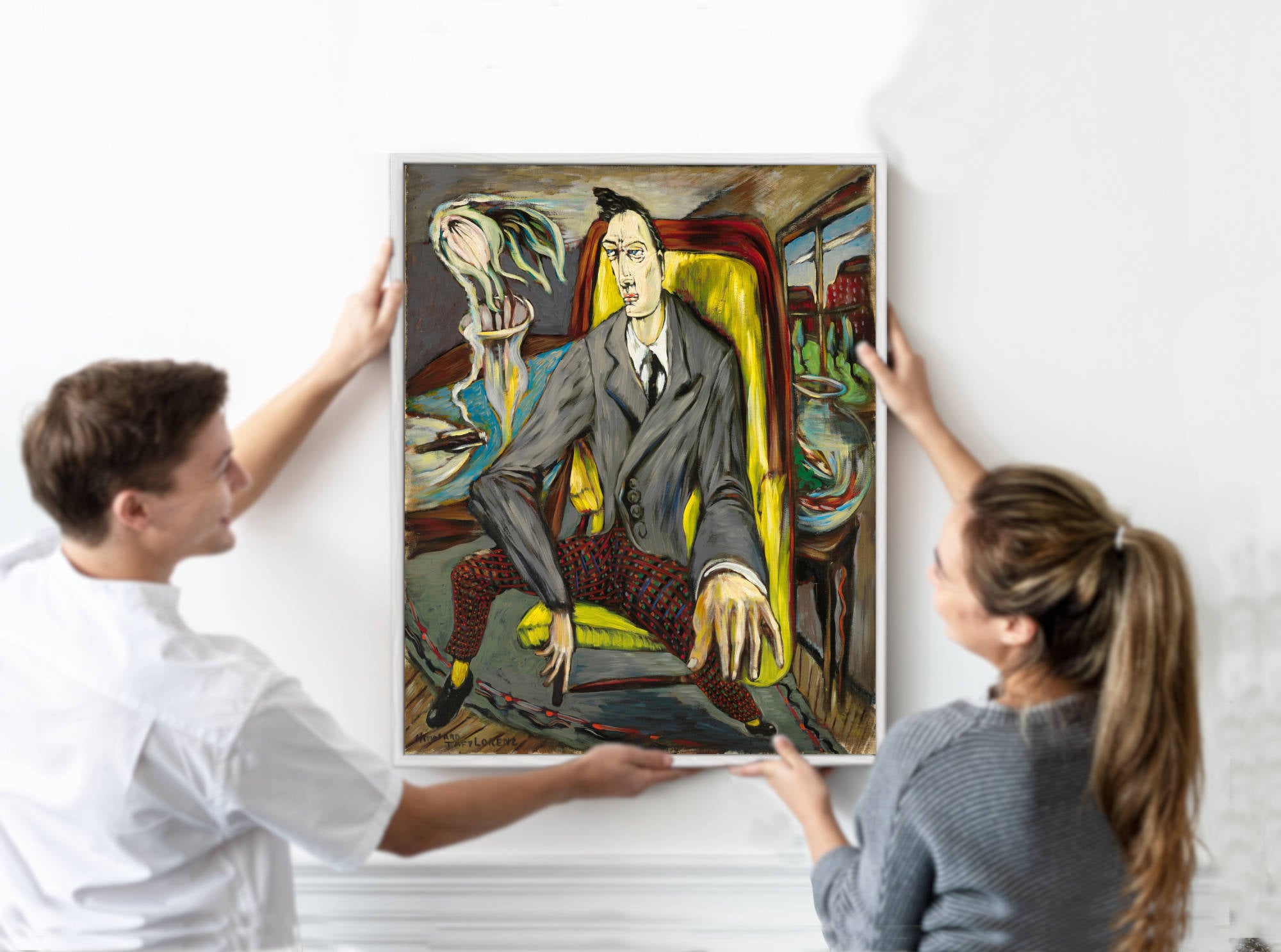 Howard Taft Lorenz Print, The Poet