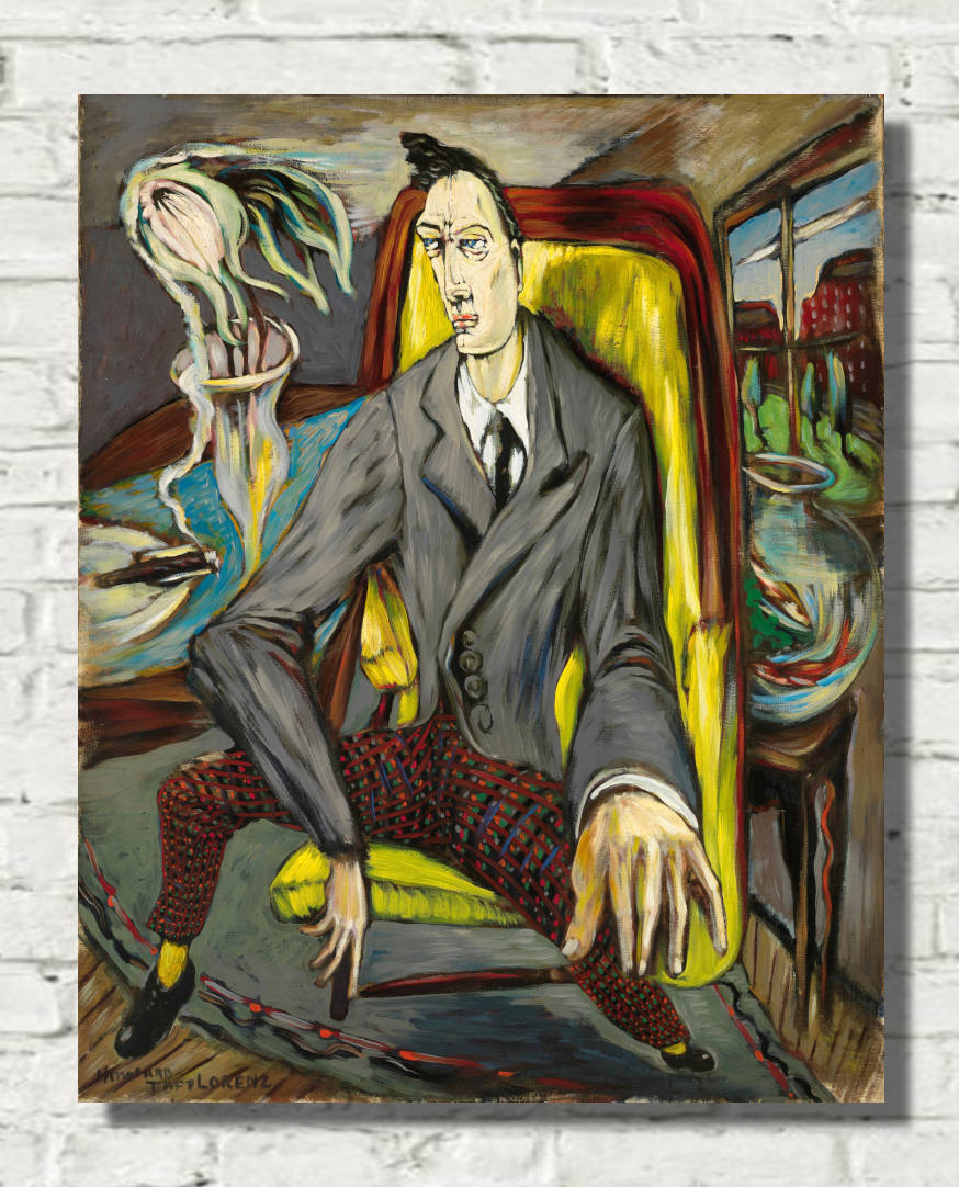 Howard Taft Lorenz Print, The Poet