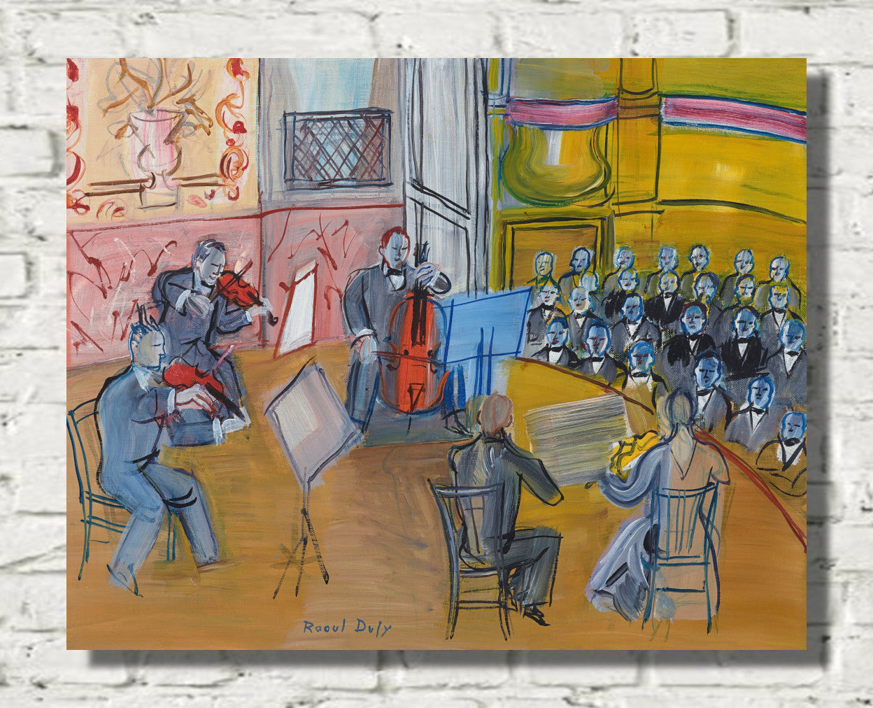 The Quintette (1948) by Raoul Dufy