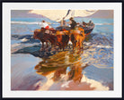 Joaquín Sorolla Print, The Return From Fishing, Valencia Beach