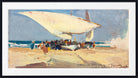 Joaquín Sorolla Print, The Return Of The Catch Valencia Beach (1898)