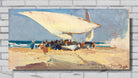 Joaquín Sorolla Print, The Return Of The Catch Valencia Beach (1898)