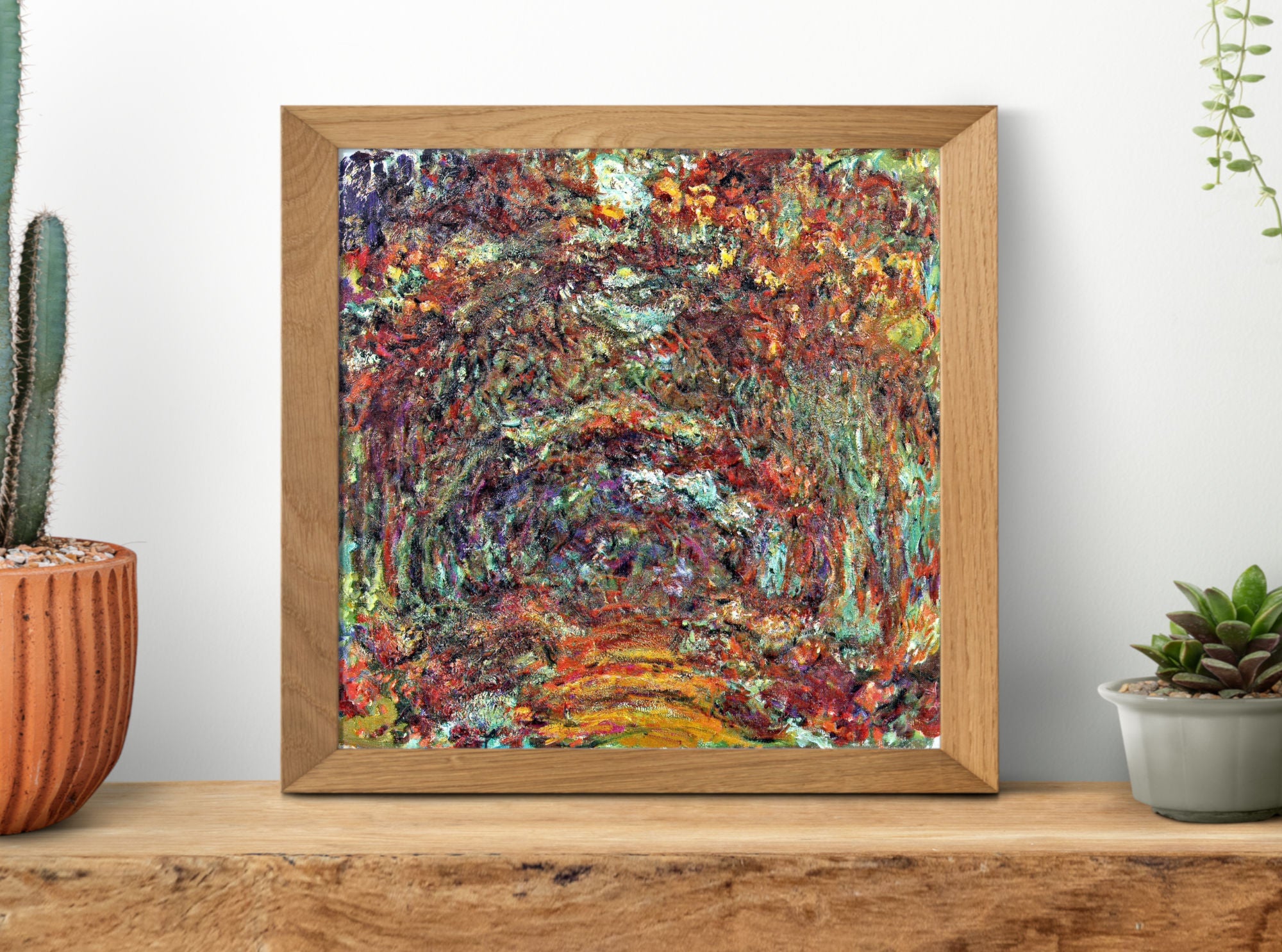 Claude Monet – The Rose Walk, Giverny (c. 1920–1922) Prints