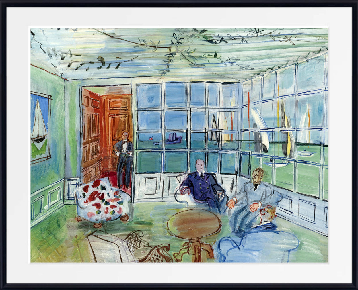 The Royal Yacht Squadron, Cowes, Isle of Wight by Raoul Dufy