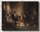 The Secret School, Nikolaos Gyzis Fine Art Print