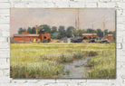 The Ship Yard, Cos Cob, Theodore Robinson