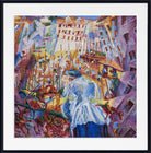 The Street Enters the House, Umberto Boccioni