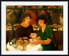 Mabel Frances Layng Print, The Tea Table