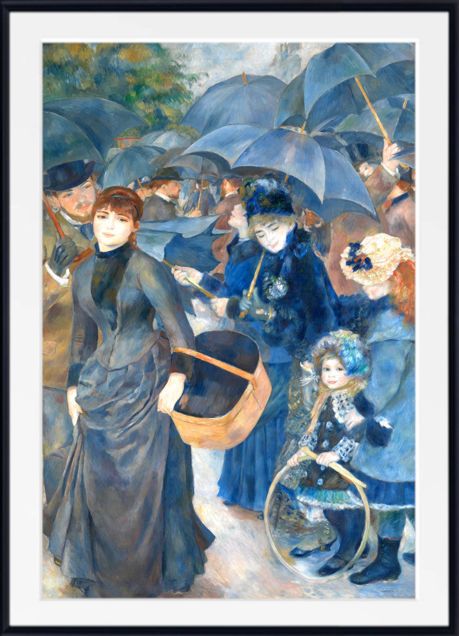 Renoir, Impressionist Fine Art Print, The Umbrellas