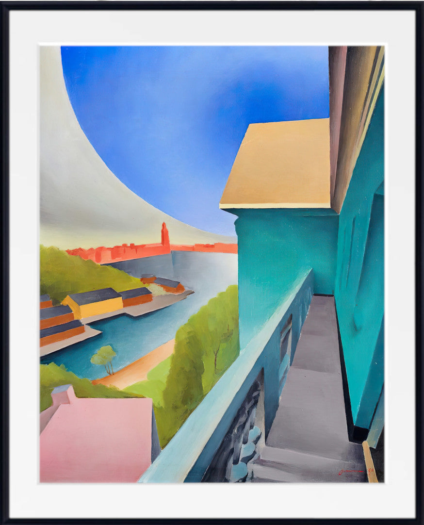 The View Towards the City by Torsten Jovinge