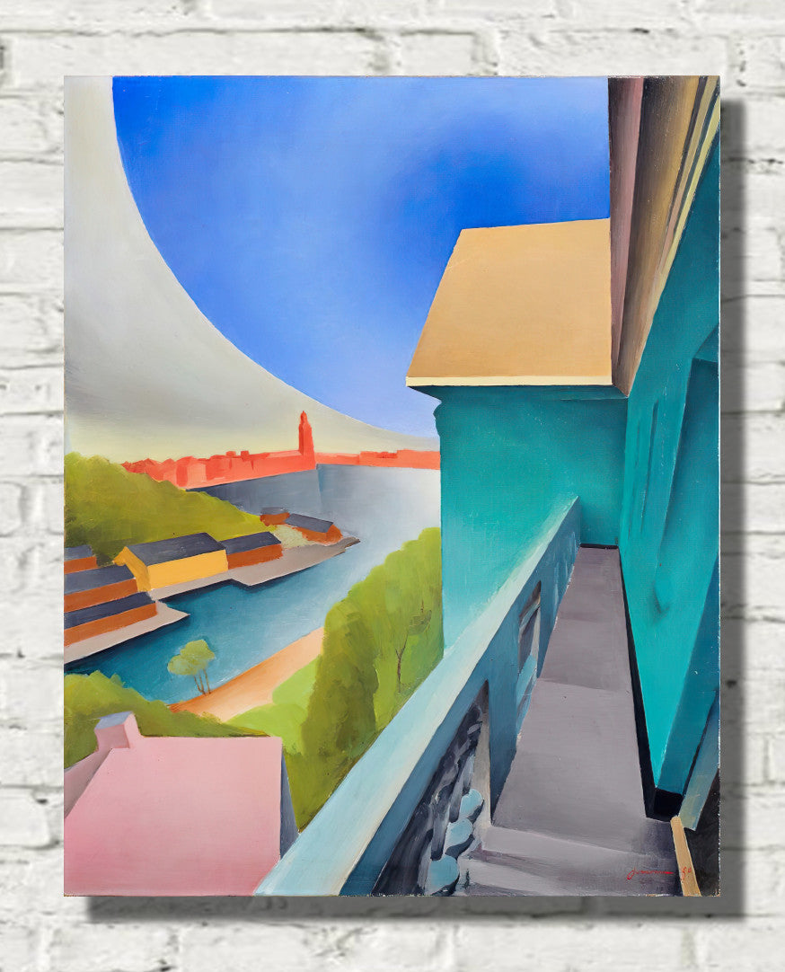 The View Towards the City by Torsten Jovinge