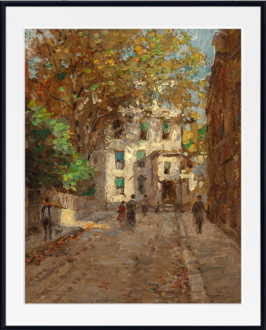 The Village, New York City (circa 1895), Paul Cornoyer