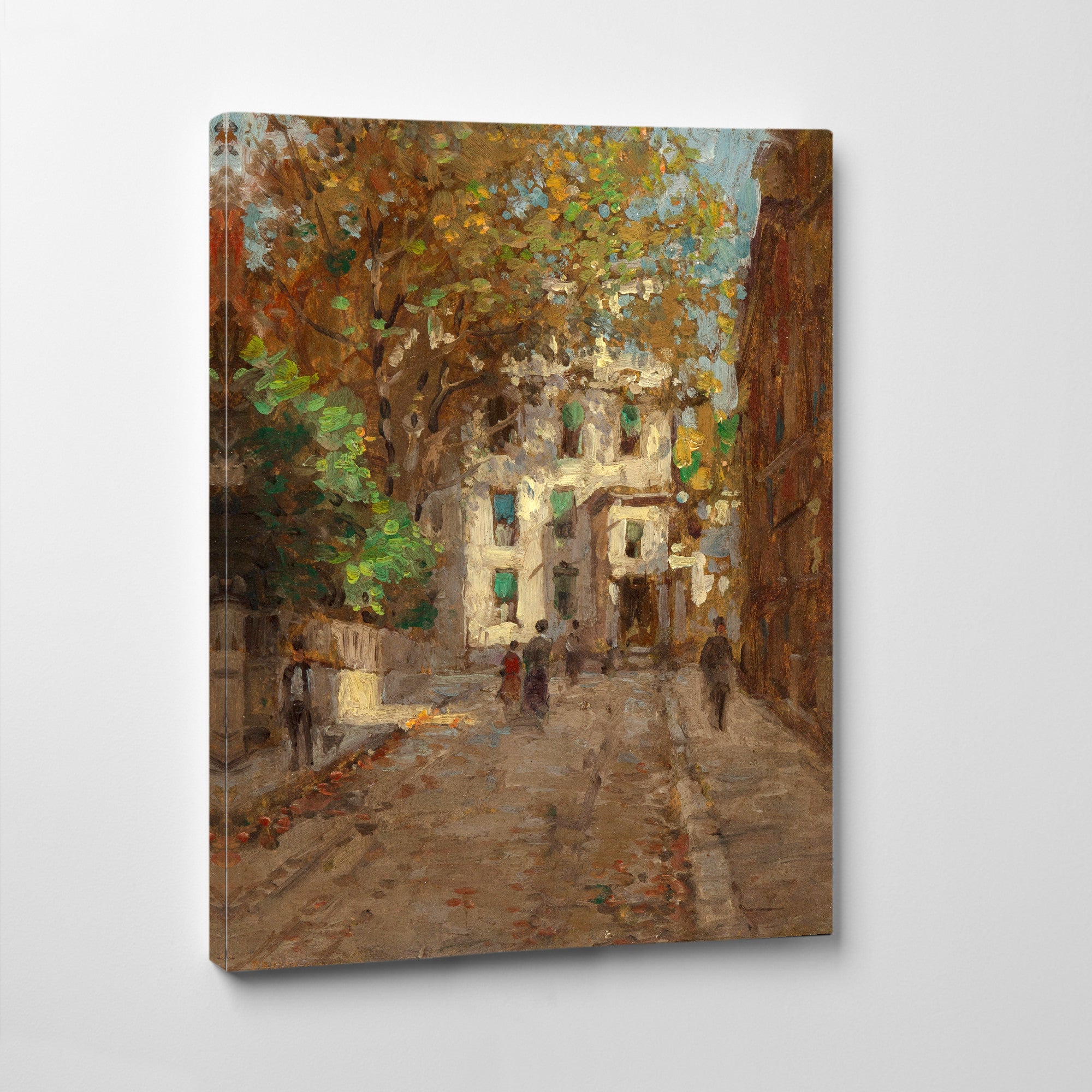 The Village, New York City (circa 1895), Paul Cornoyer