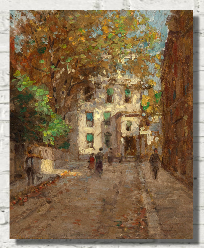 The Village, New York City (circa 1895), Paul Cornoyer