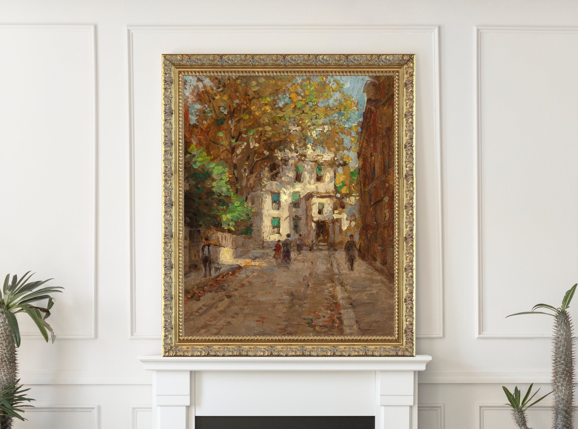 The Village, New York City (circa 1895), Paul Cornoyer