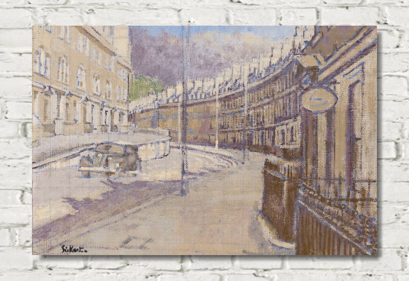 Walter Sickert Print : The Vineyards, Bath (1940-41)