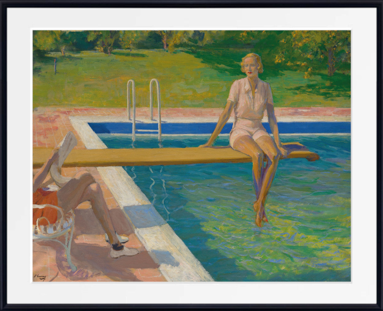 The Viscountess Castlerosse, Palm Springs (1938), John Lavery