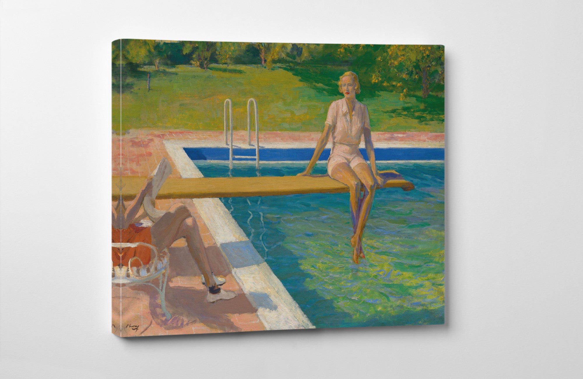 The Viscountess Castlerosse, Palm Springs (1938), John Lavery
