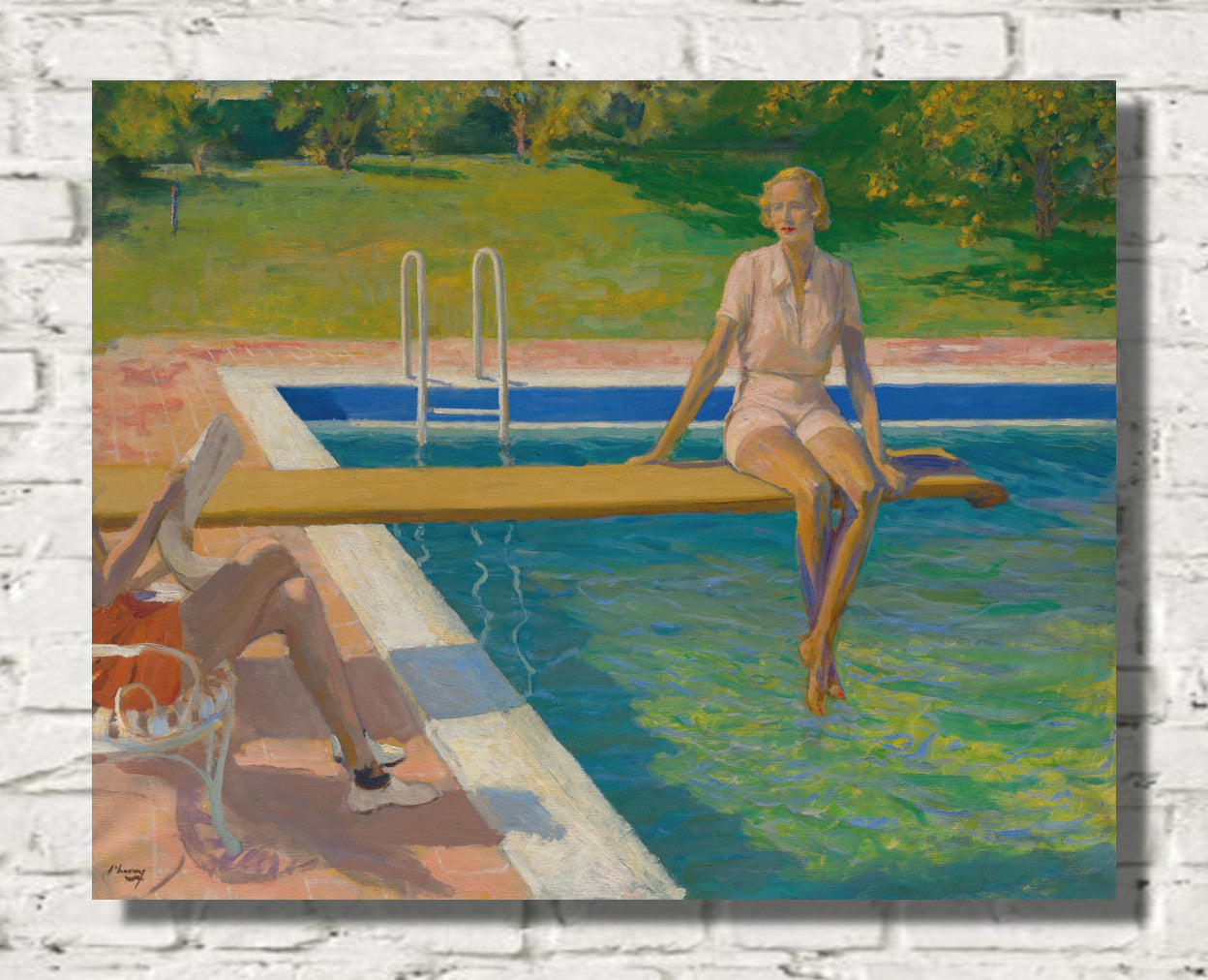 The Viscountess Castlerosse, Palm Springs (1938), John Lavery