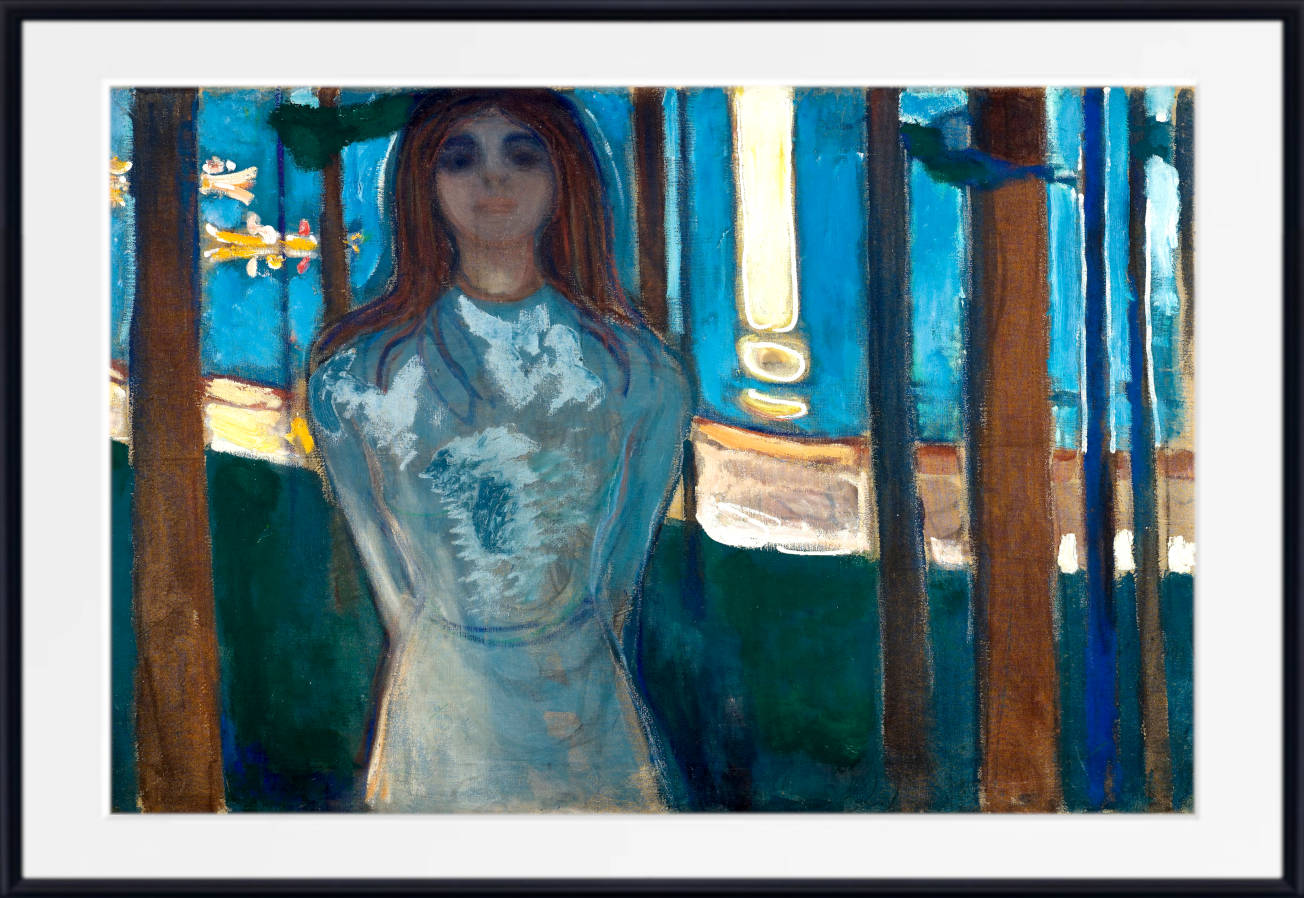 Edvard Munch Fine Art Print, The Voice, Summer Night