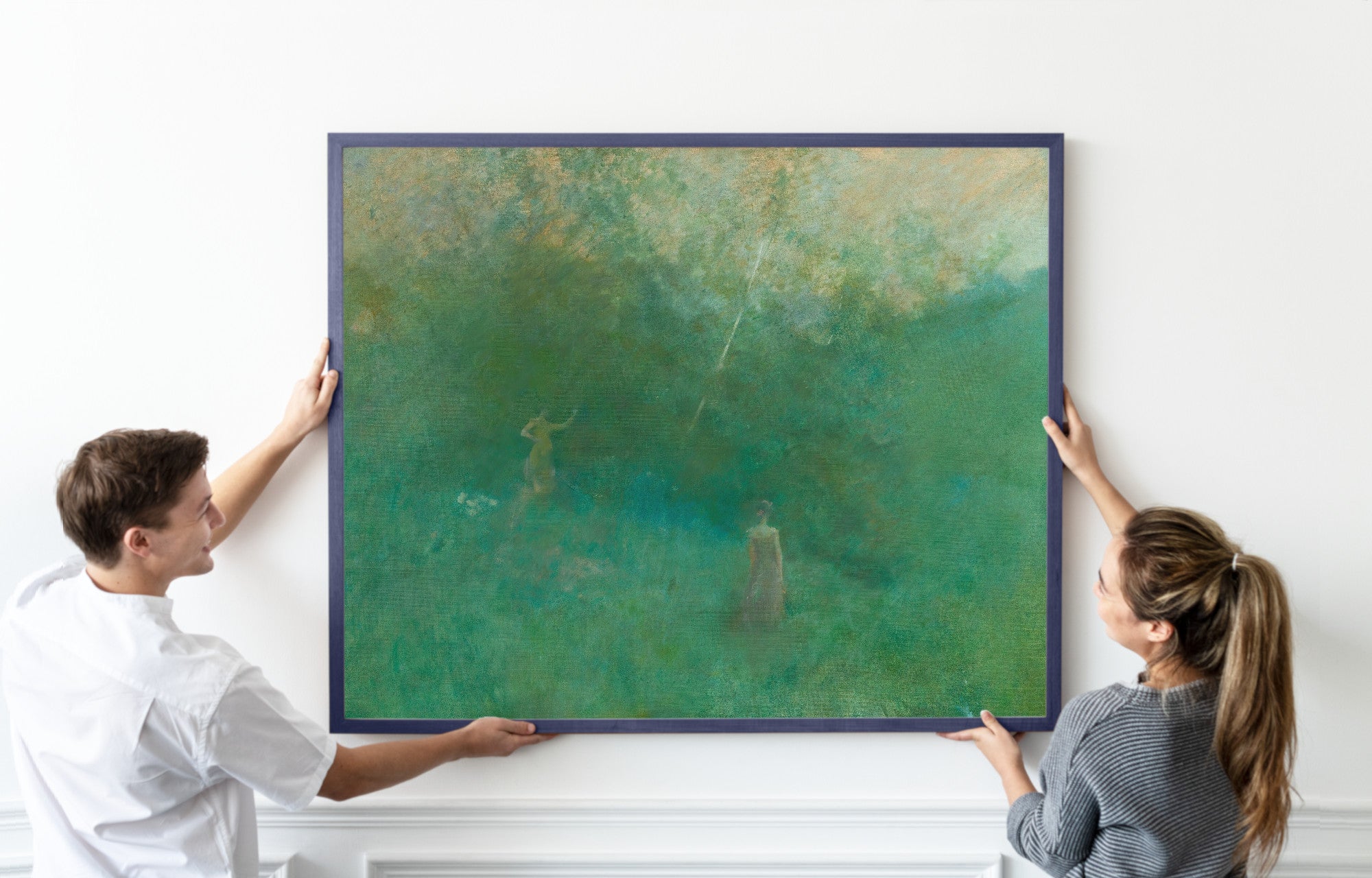 Thomas Dewing, The White Birch (1899)
