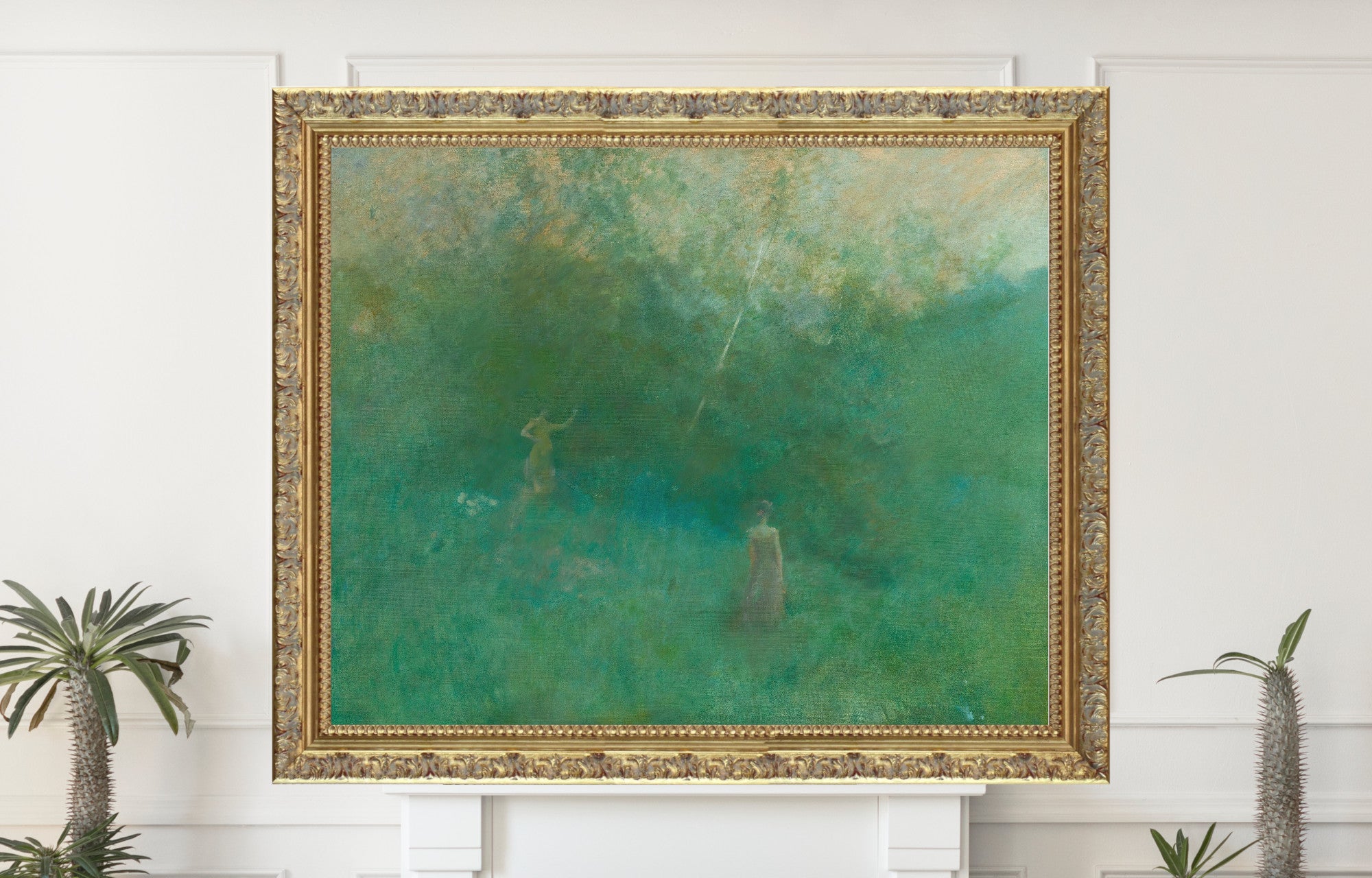 Thomas Dewing, The White Birch (1899)