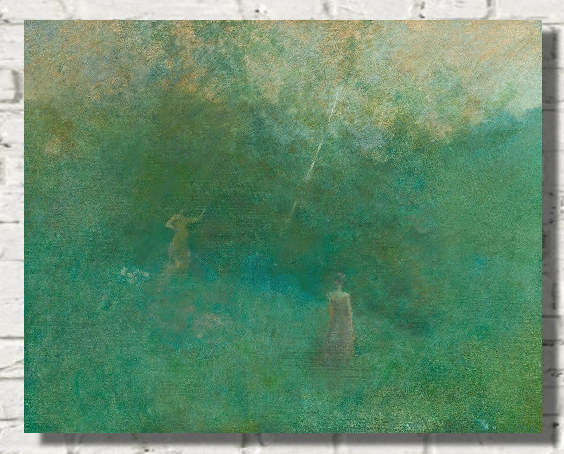 Thomas Dewing, The White Birch (1899)