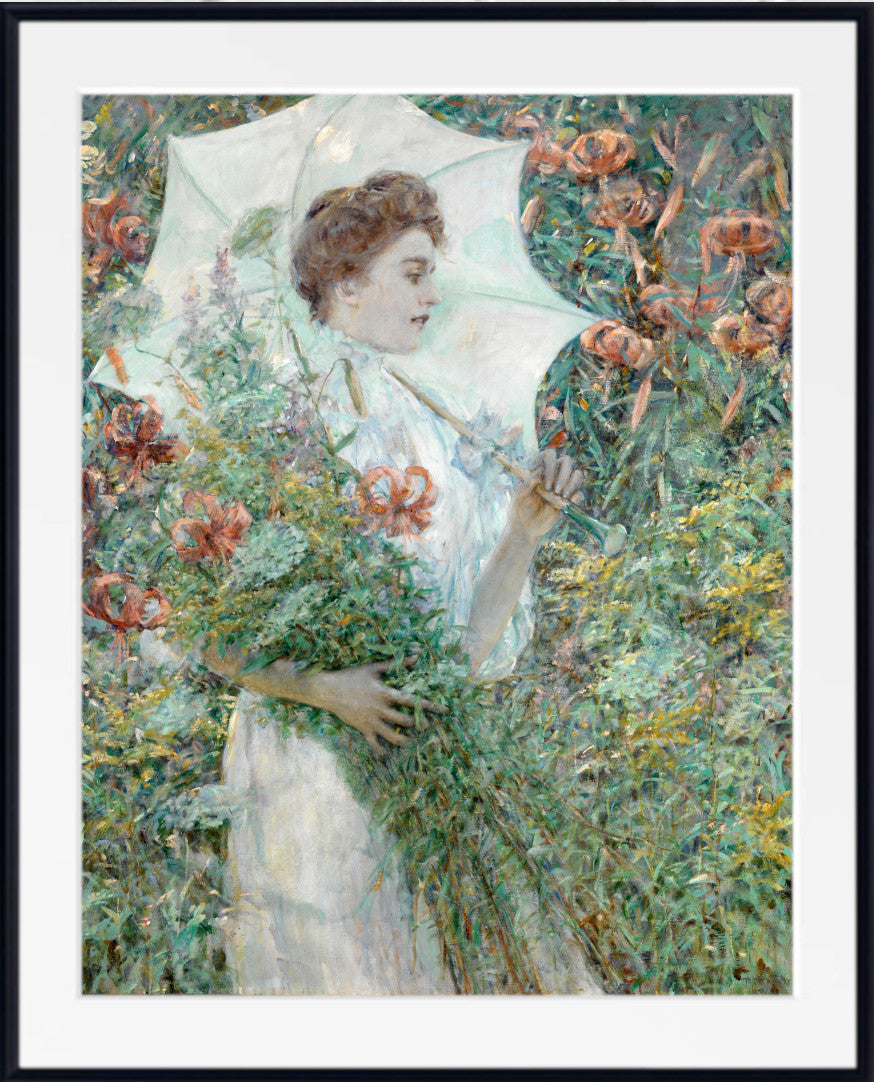 The White Parasol by Robert Reid