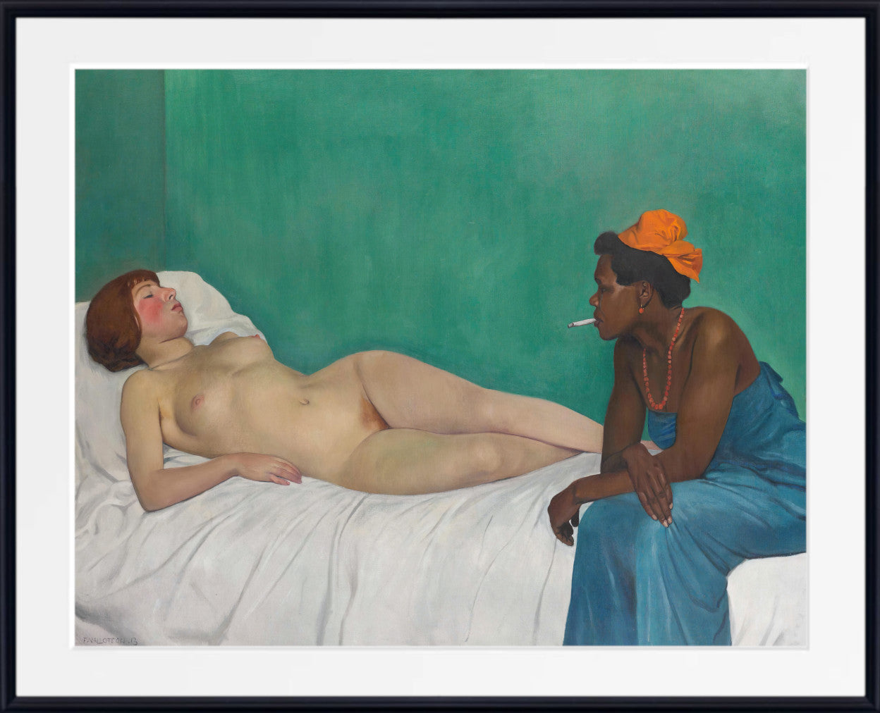 The White and the Black, Félix Vallotton