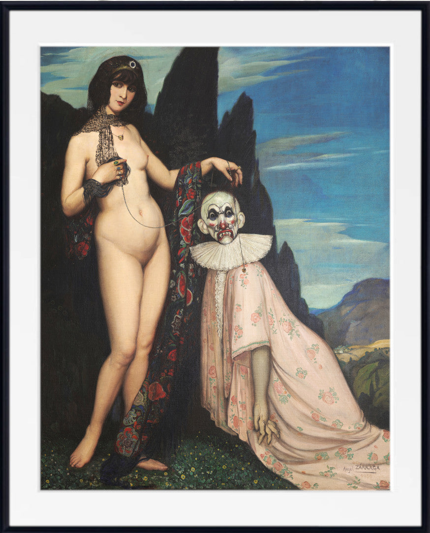 The Woman and the Puppet (1909) by Angel Zarraga