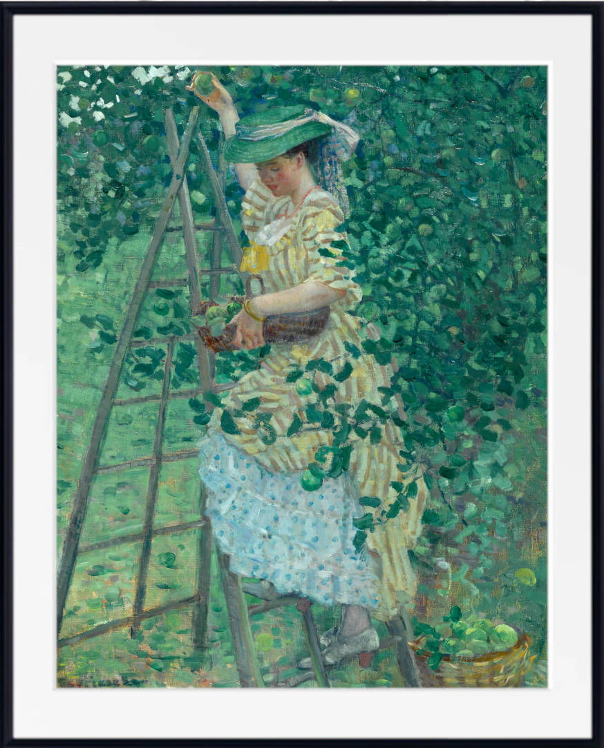 Frederick Carl Frieseke Prints, The Apple Tree (1908) from Gallery Thane