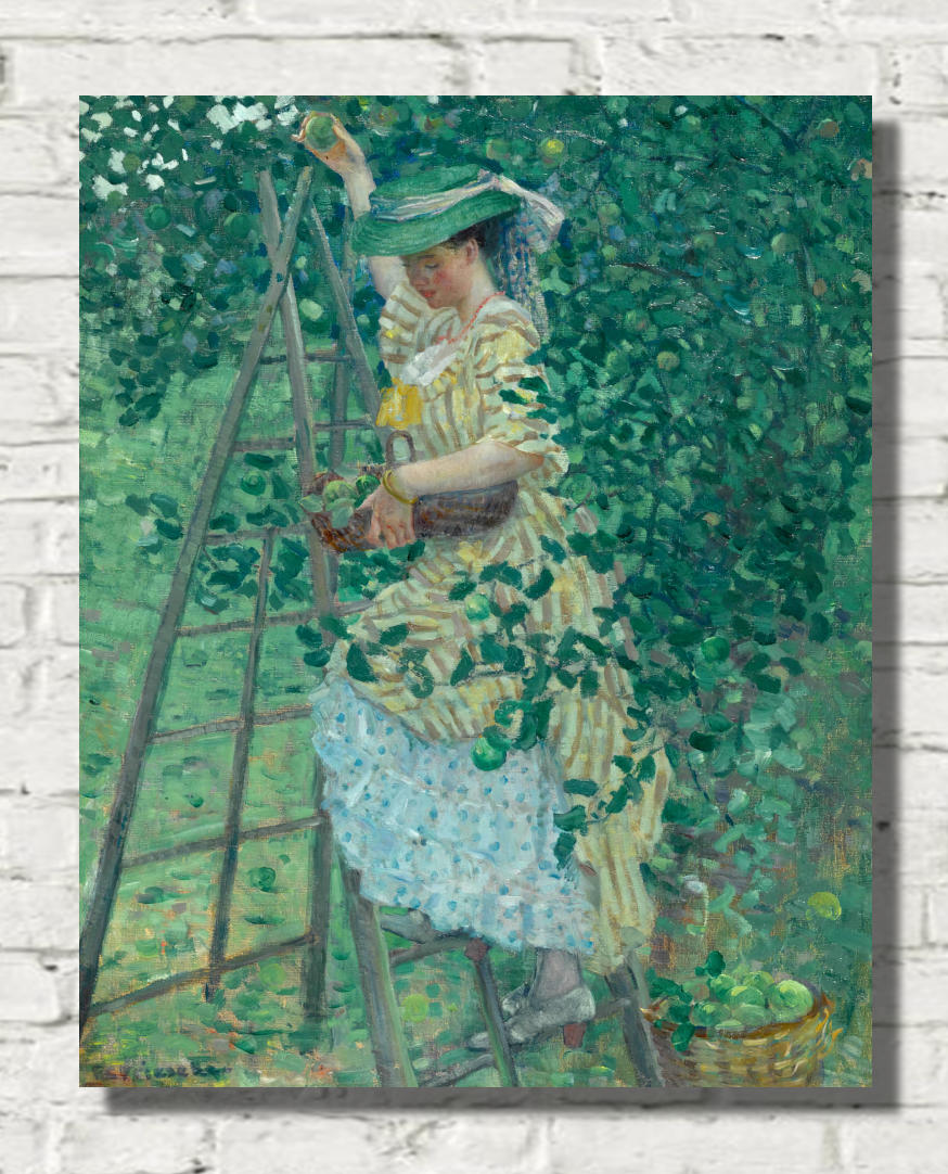Frederick Carl Frieseke Prints, The Apple Tree (1908) from Gallery Thane