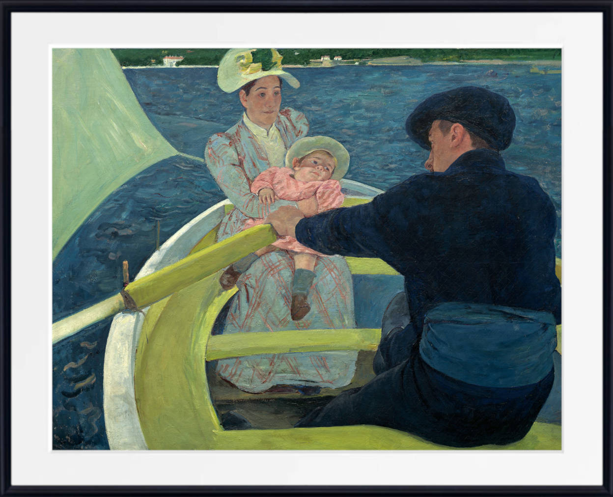 Mary Cassatt, Impressionist Fine Art Print : The Boating party