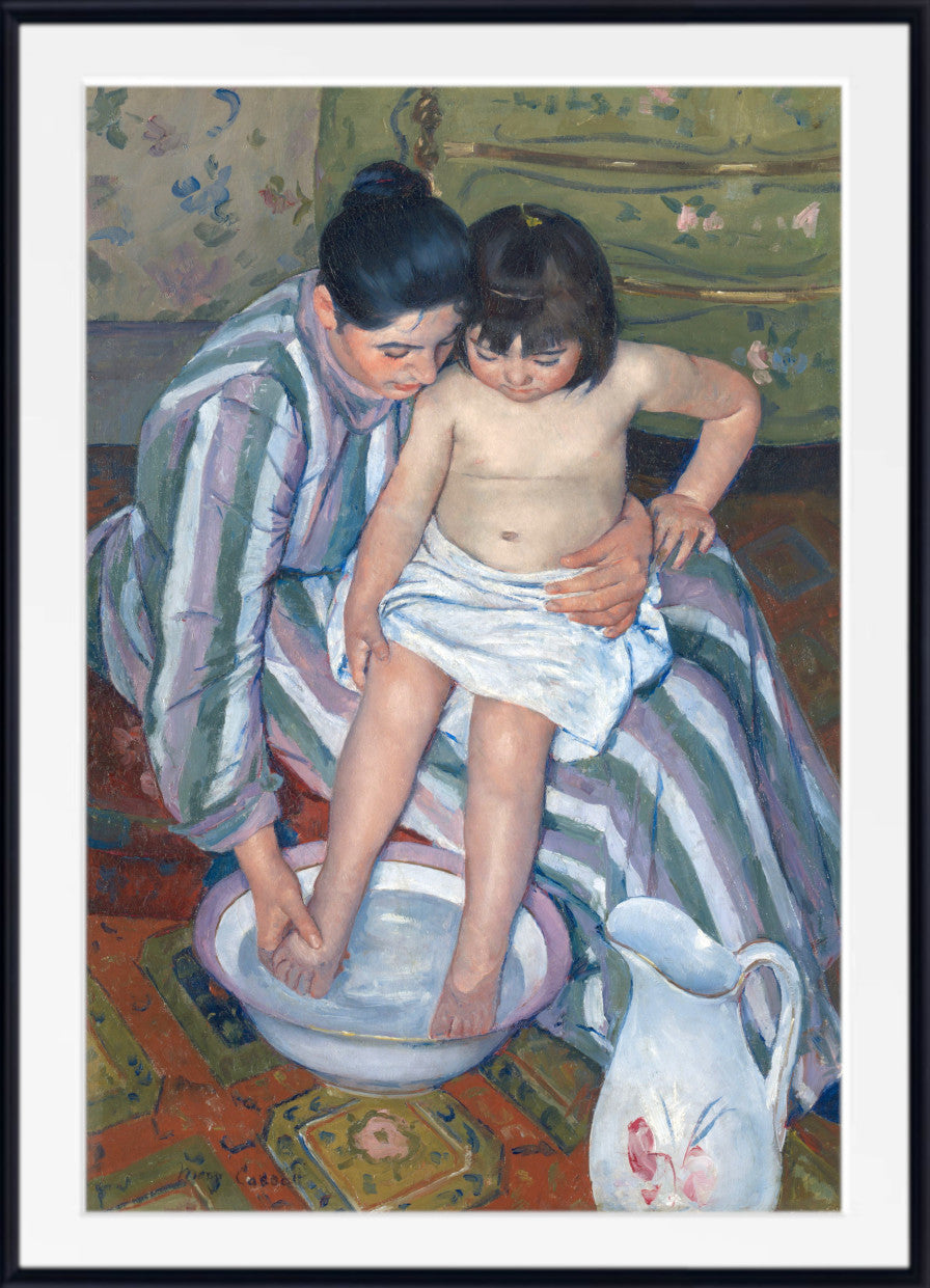 Mary Cassatt, Impressionist Fine Art Print : The Child's Bath