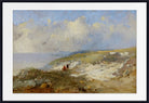 Eugène Boudin Fine Art Print : The Cove